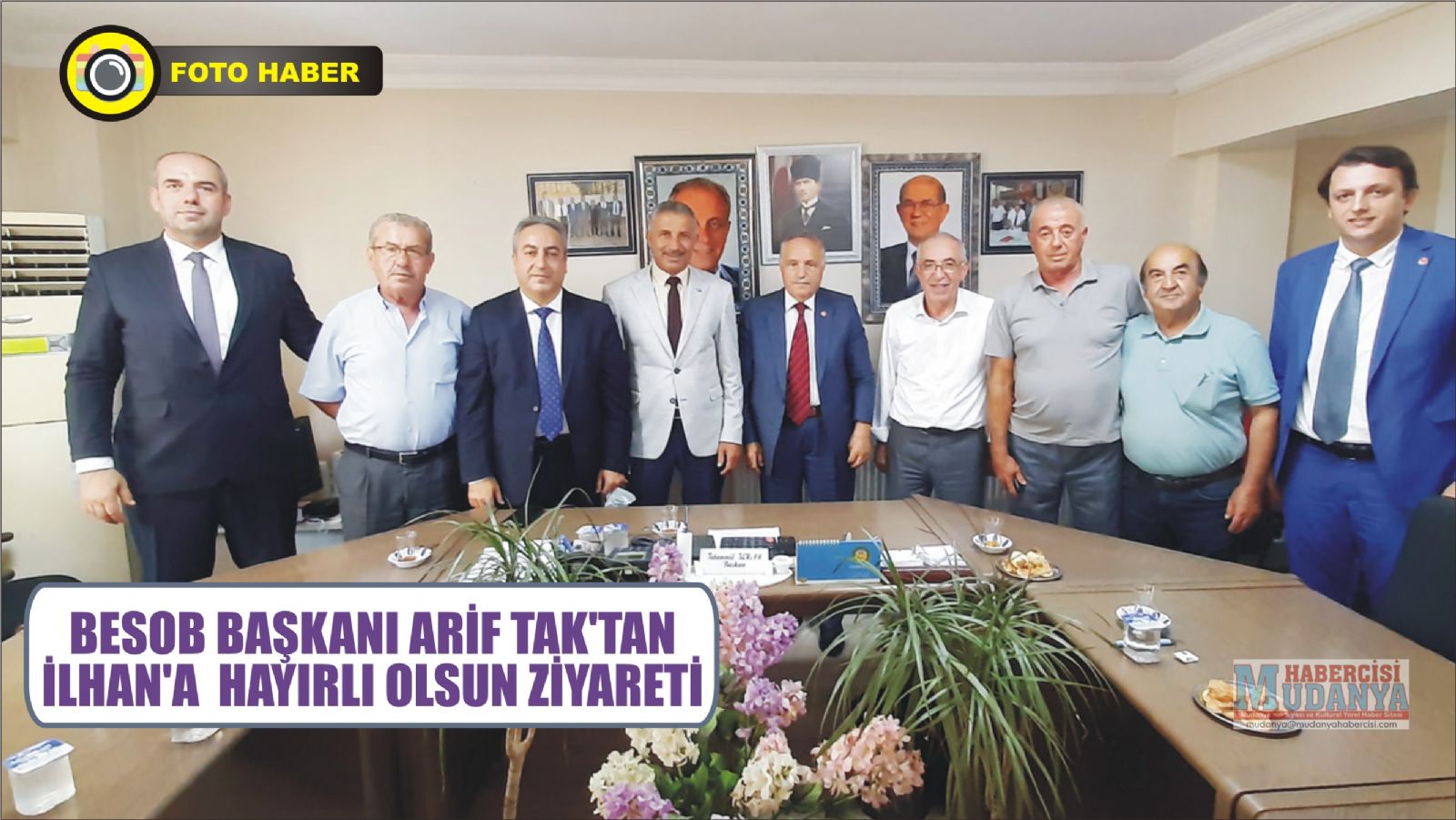 BESOB BAKANI ARF TAK'TAN LHAN'A  HAYIRLI OLSUN ZYARET